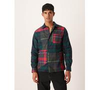 Polo Ralph Lauren - Camicia Oxford classica oversize a quadri scozzesi multicolore con logo S