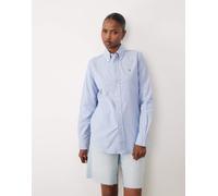 Polo Ralph Lauren - Camicia Oxford slim elasticizzata a righe blu medio 4
