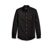 Polo Ralph Lauren Camicia Oxford tinta in capo Slim-Fit L Nero