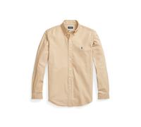 Polo Ralph Lauren Camicia Oxford tinta in capo Custom-Fit L Color cuoio