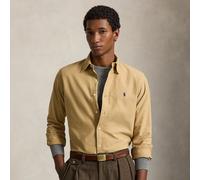 Polo Ralph Lauren Camicia Oxford tinta in capo Custom-Fit XS Tan