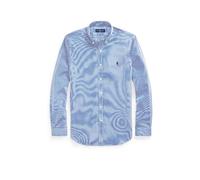 Polo Ralph Lauren - Chemise cintrée en popeline stretch 710928254 Blu - Abbigliamento - Taglia L L Blu