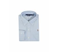 Polo Ralph Lauren Uomo Camicia blu chiaro / marrone / bianco, Taglia XL