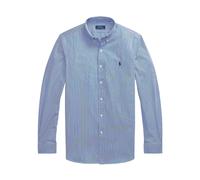 Polo Ralph Lauren - Chemise cintrée en popeline stretch 710928254 Blu - Abbigliamento S Blu