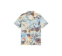 Polo Ralph Lauren Camicia spugna tropicale Custom Slim XL Bazar spiaggia hawaiano