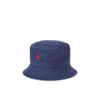 Polo Ralph Lauren Cappellino bob in chino di cotone S/M Blu navy darsena