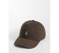 Polo Ralph Lauren cappellino da baseball in twill con logo icon marrone One Size