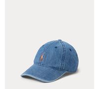 Polo Ralph Lauren Cappellino denim di cotone indaco TAGLIA UNICA Blue