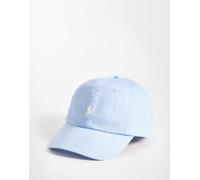 Polo Ralph Lauren - Cappello con visiera e logo color azzurro-Blu One Size