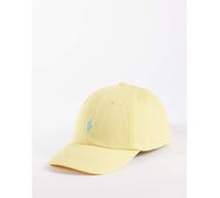 Polo Ralph Lauren - Cappello con visiera giallo mais con logo-Blu navy One Size