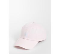 Polo Ralph Lauren - Cappello con visiera in twill rosa chiaro con logo One Size