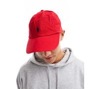 Polo Ralph Lauren - Cappello con visiera rosso con logo One Size