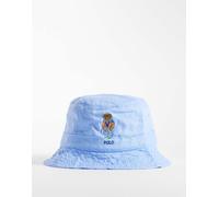 Polo Ralph Lauren - Cappello da pescatore blu Austin con ricamo di orso-Nero One Size