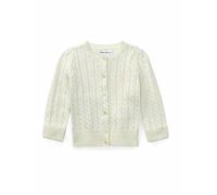 POLO RALPH LAUREN Cardigan da bambina bianco | 74