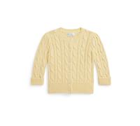 POLO RALPH LAUREN Cardigan in maglia per neonata giallo | 74