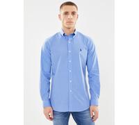 Polo Ralph Lauren - Chemise ajustée en popeline stretch 710928255 Blu - Abbigliamento S Blu
