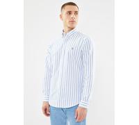 Polo Ralph Lauren - Chemise Oxford Ajustée À Rayures 7109066 Blu - Abbigliamento XL Blu