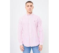 Polo Ralph Lauren - Chemise Oxford Ajustée À Rayures 710906622 Rosa - Abbigliamento XS Rosa