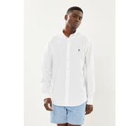 Polo Ralph Lauren - Chemise Oxford ajustée teinte en pièce Bianco - Abbigliamento S Bianco