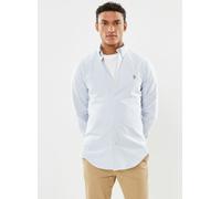 Polo Ralph Lauren - Chemise Oxford cintrée 710549084 Blu - Abbigliamento L Blu