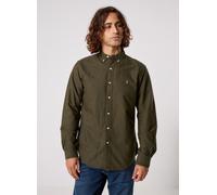 Polo Ralph Lauren - Chemise Oxford Cintrée Teinte En Pièce 7 Verde - XXL Verde