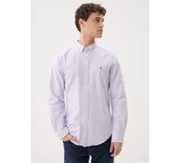 Polo Ralph Lauren - Chemise Oxford rayée Slim Fit Viola - Abbigliamento L Viola