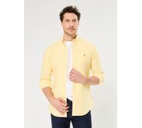 Polo Ralph Lauren - Chemise rayée ajustée popeline stretch NPU Giallo - Abbigliamento M Giallo