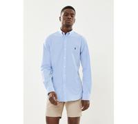 Polo Ralph Lauren - Chemise Rayée Cintrée Popeline Stretch 7 Blu - Abbigliamento L Blu