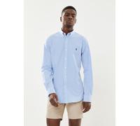 Polo Ralph Lauren - Chemise Rayée Cintrée Popeline Stretch 7 Blu - Abbigliamento S Blu