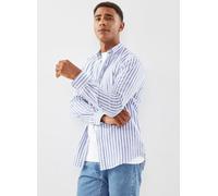 Polo Ralph Lauren - Chemise slim coton velours milleraies 710818761 Blu - Abbigliamento S Blu