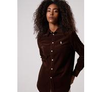 Polo Ralph Lauren - Chemise velours de coton Slim Fit 211A93 Marrone - Abbigliamento L Marrone