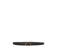 Polo Ralph Lauren Cintura sottile in vacchetta intrecciata M Nero