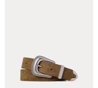 Polo Ralph Lauren Cintura western in camoscio 52 Brown
