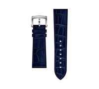 Polo Ralph Lauren Cinturino da orologio in alligatore M Bright Navy