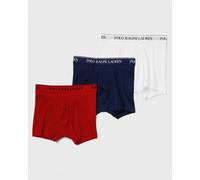 Polo Ralph Lauren Tre paia di boxer in cotone stretch XL Rosso RL/Bianco/Crociera