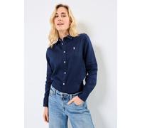 Polo Ralph Lauren - Classic-Long Sleeve-Button Front Shirt 211970730 Blu - Abbigliamento L Blu