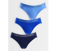 Polo Ralph Lauren - Confezione da 3 slip blu multicolore XL
