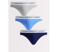 Polo Ralph Lauren - Confezione da 3 slip blu navy e grigio-Multicolore XL