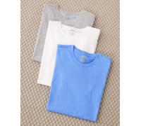 Polo Ralph Lauren - Confezione da 3 T-shirt da casa bianca, blu e grigia-Multicolore L