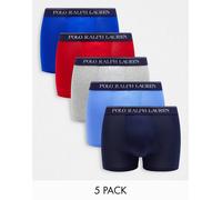 Polo Ralph Lauren - 5 slips-boxers classiques coton stretch Rosso - Abbigliamento S Rosso