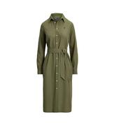 Polo Ralph Lauren, ,Dresses ,Donna ,Verde ,S Pony Belted Shirt Dress