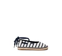 Polo Ralph Lauren Espadrillas Pyper in tela a righe EU 34 Blu navy/Bianco