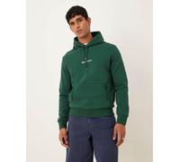 Polo Ralph Lauren - Felpa con cappuccio in doppia maglia verde scuro con logo a icona centrale L