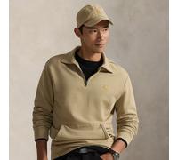 Polo Ralph Lauren Felpa in cotone loopback con collo M Tan