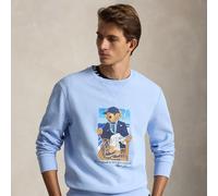 Felpa Polo Bear Blu S Tinta unita