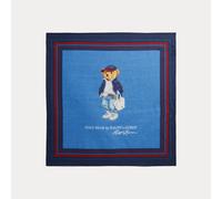 Polo Ralph Lauren Foulard in cotone con Polo Bear TAGLIA UNICA Multi