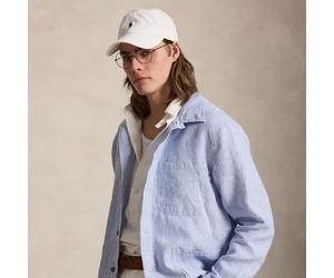 Polo Ralph Lauren Giacca a camicia funzionale in lino XXL Blue