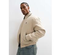 Polo Ralph Lauren giacca a vento in tessuto intrecciato beige-Verde M
