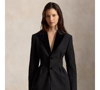 Polo Ralph Lauren Giacca da smoking monopetto con pieghe IT 46 Black