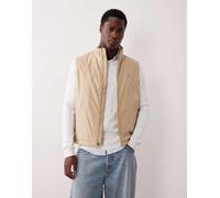 Polo Ralph Lauren - Gilet isolante color cuoio con logo e zip-Marrone M